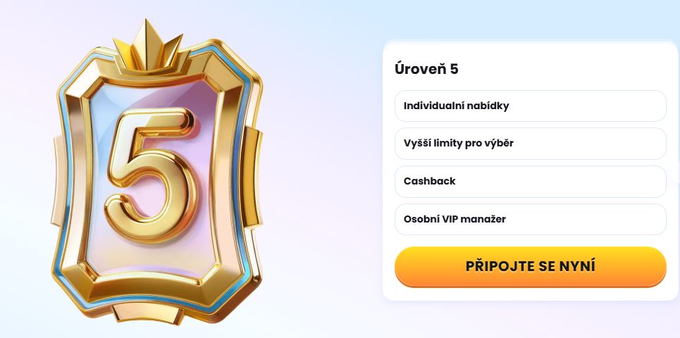 Staňte se členem CasinoLab VIP programu a užijte si výhody úrovně 5 s osobním manažerem